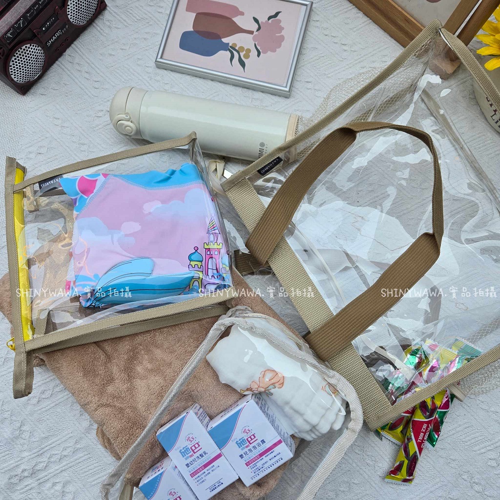 pvc透明立體收納袋:圖片 3